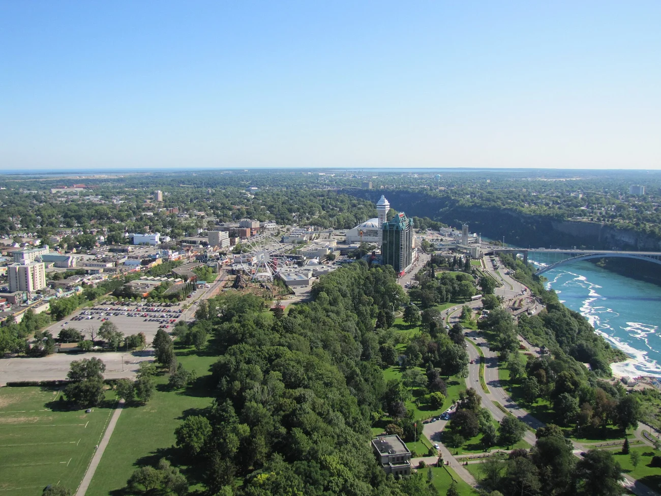 Oakville harbour and lakeshore, pickup point for the Niagara Falls boat run
